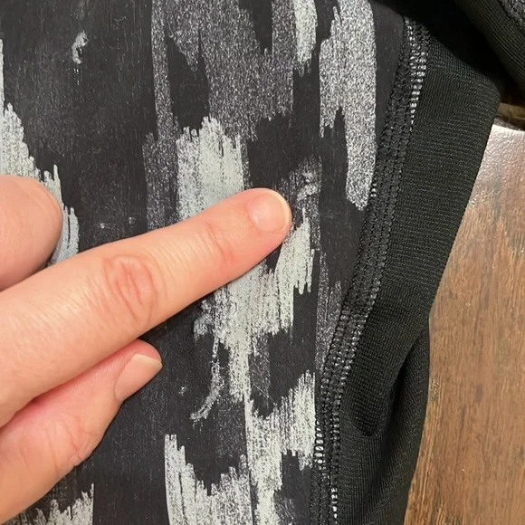 Lululemon T.H.E. Short *Luxtreme Liner 9" Rock Face Mercury Black Size Medium - Picture 13 of 15